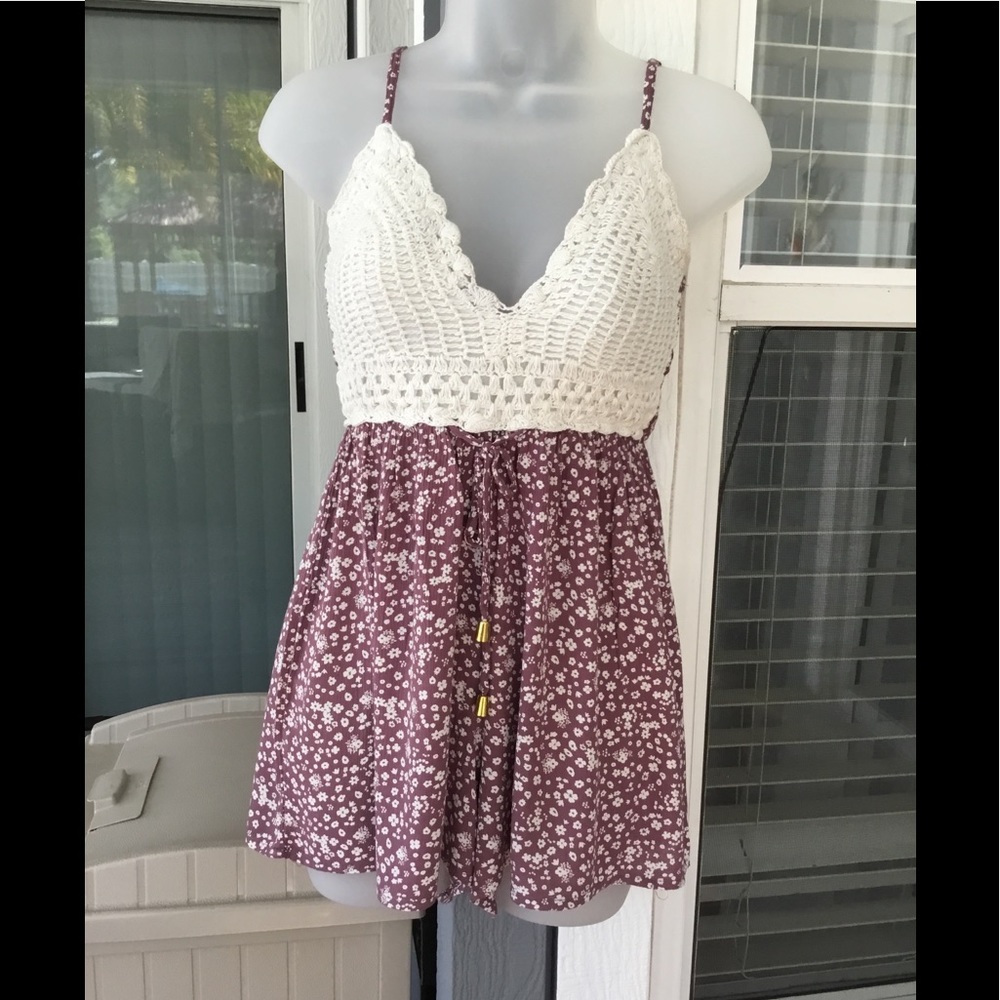 Spaghetti strap romper